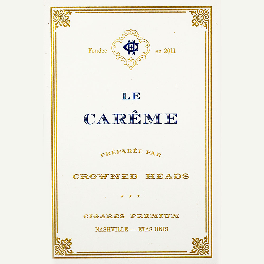 Le Careme by Crowned Heads